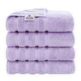 4 Piece 100% Cotton Turkish Bath Towel - 6 Set Case Pack