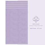 4 Piece 100% Cotton Turkish Bath Towel - 6 Set Case Pack