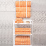 4 Piece 100% Cotton Turkish Bath Towel - 6 Set Case Pack
