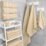 4 Piece 100% Cotton Turkish Bath Towel - 6 Set Case Pack