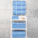 4 Piece 100% Cotton Turkish Bath Towel - 6 Set Case Pack