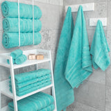 4 Piece 100% Cotton Turkish Bath Towel - 6 Set Case Pack