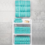 4 Piece 100% Cotton Turkish Bath Towel - 6 Set Case Pack