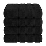 4 Piece 100% Cotton Turkish Towels, Hand Towel Set, Soft, Absorbent, Quick Dry - 28 Set Case Pack