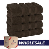 4 Piece 100% Cotton Turkish Towels, Hand Towel Set, Soft, Absorbent, Quick Dry - 28 Set Case Pack