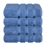 4 Piece 100% Cotton Turkish Towels, Hand Towel Set, Soft, Absorbent, Quick Dry - 28 Set Case Pack
