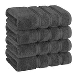 4 Piece 100% Cotton Turkish Towels, Hand Towel Set, Soft, Absorbent, Quick Dry - 28 Set Case Pack