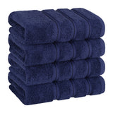 4 Piece 100% Cotton Turkish Towels, Hand Towel Set, Soft, Absorbent, Quick Dry - 28 Set Case Pack