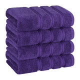 4 Piece 100% Cotton Turkish Towels, Hand Towel Set, Soft, Absorbent, Quick Dry - 28 Set Case Pack