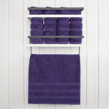 4 Piece 100% Cotton Turkish Towels, Hand Towel Set, Soft, Absorbent, Quick Dry - 28 Set Case Pack
