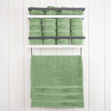 4 Piece 100% Cotton Turkish Towels, Hand Towel Set, Soft, Absorbent, Quick Dry - 28 Set Case Pack