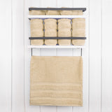 4 Piece 100% Cotton Turkish Towels, Hand Towel Set, Soft, Absorbent, Quick Dry - 28 Set Case Pack