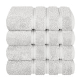 4 Piece 100% Cotton Turkish Towels, Hand Towel Set, Soft, Absorbent, Quick Dry - 28 Set Case Pack