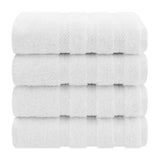 4 Piece 100% Cotton Turkish Towels, Hand Towel Set, Soft, Absorbent, Quick Dry - 28 Set Case Pack