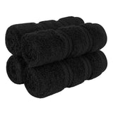 4 Piece 100% Cotton Luxury Washcloth Turkish Towel Set - 60 Set Case Pack