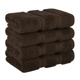 4 Piece 100% Cotton Luxury Washcloth Turkish Towel Set - 60 Set Case Pack