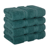 4 Piece 100% Cotton Luxury Washcloth Turkish Towel Set - 60 Set Case Pack