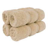 4 Piece 100% Cotton Luxury Washcloth Turkish Towel Set - 60 Set Case Pack
