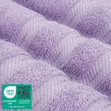 6 Piece 100% Cotton Turkish Bulk Bath Towels - Wholesale Premium Towel Sets - 10 Set Case Pack