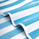 Cabana Striped Oversized Premium Cotton Beach Towel 30x60" - 32 Set Case Pack