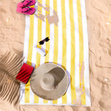 Cabana Striped Oversized Premium Cotton Beach Towel 30x60" - 32 Set Case Pack