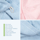 American Soft Linen 100% Cotton Hair Drying Towels for Women, 2 Pack Head Towel Cap - 75 Set Case Pack