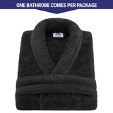American Soft Linen Unisex Fleece Bathrobe, Super Soft, Absorbent and Fluffy - Wholesale