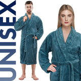 American Soft Linen Super Soft, Absorbent and Fluffy, Unisex Fleece Bathrobe