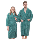 American Soft Linen Super Soft, Absorbent and Fluffy, Unisex Fleece Bathrobe