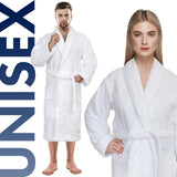 American Soft Linen Super Soft, Absorbent and Fluffy, Unisex Fleece Bathrobe