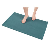 American Soft Linen 100% Cotton Bath Mat Rugs, 20x34 inches with Silicone Backing, Soft Absorbent Grip-Enhanced Bath Mats for Bathroom - 35 Set Case Pack