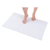 American Soft Linen 100% Cotton Bath Mat Rugs, 20x34 inches with Silicone Backing, Soft Absorbent Grip-Enhanced Bath Mats for Bathroom - 35 Set Case Pack