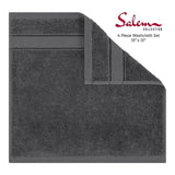 American Soft Linen 100% Cotton, Luxury, Salem 4 Piece Washcloth Set - 60 Set Case Pack
