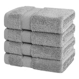 American Soft Linen 100% Cotton, Luxury, Salem 4 Piece Washcloth Set - 60 Set Case Pack