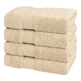 American Soft Linen 100% Cotton, Luxury, Salem 4 Piece Washcloth Set - 60 Set Case Pack