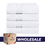 American Soft Linen 100% Cotton, Luxury, Salem 4 Piece Washcloth Set - 60 Set Case Pack