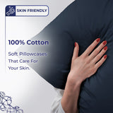 American Soft Linen Wholesale 100% Cotton Sateen Pillowcase Set (2 Pack) – Hotel Quality Bulk Supply