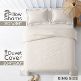 American Soft Linen Wholesale Duvet Cover Sets – 100% Washed Cotton Hotel Bedding Bulk