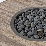 Antigua Round Fire Table