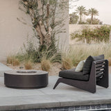 Antigua Round Fire Table