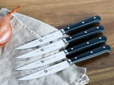 ZWILLING Porterhouse 4-pc Steak Knife Set in Beechwood Box