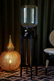 Arte Casa Ceramic Water Dispenser: Ebony Black