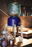 Arte Casa Ceramic Water Dispenser: Midnight Blue