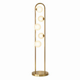 Artema Floor Lamp with White Globe