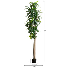 10’ Artificial Dracaena Tree with Real Touch Leaves