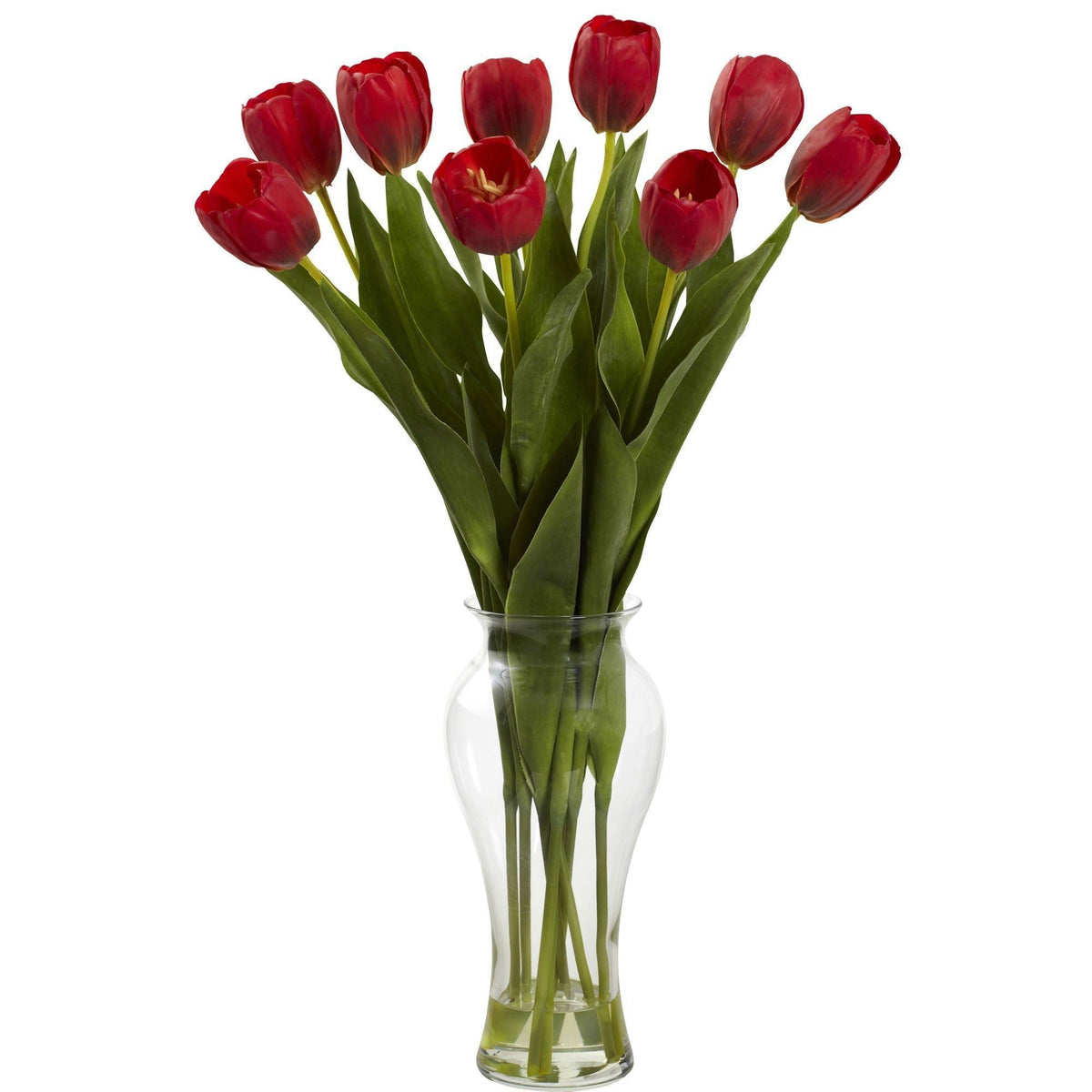 24” Tulips w/Vase