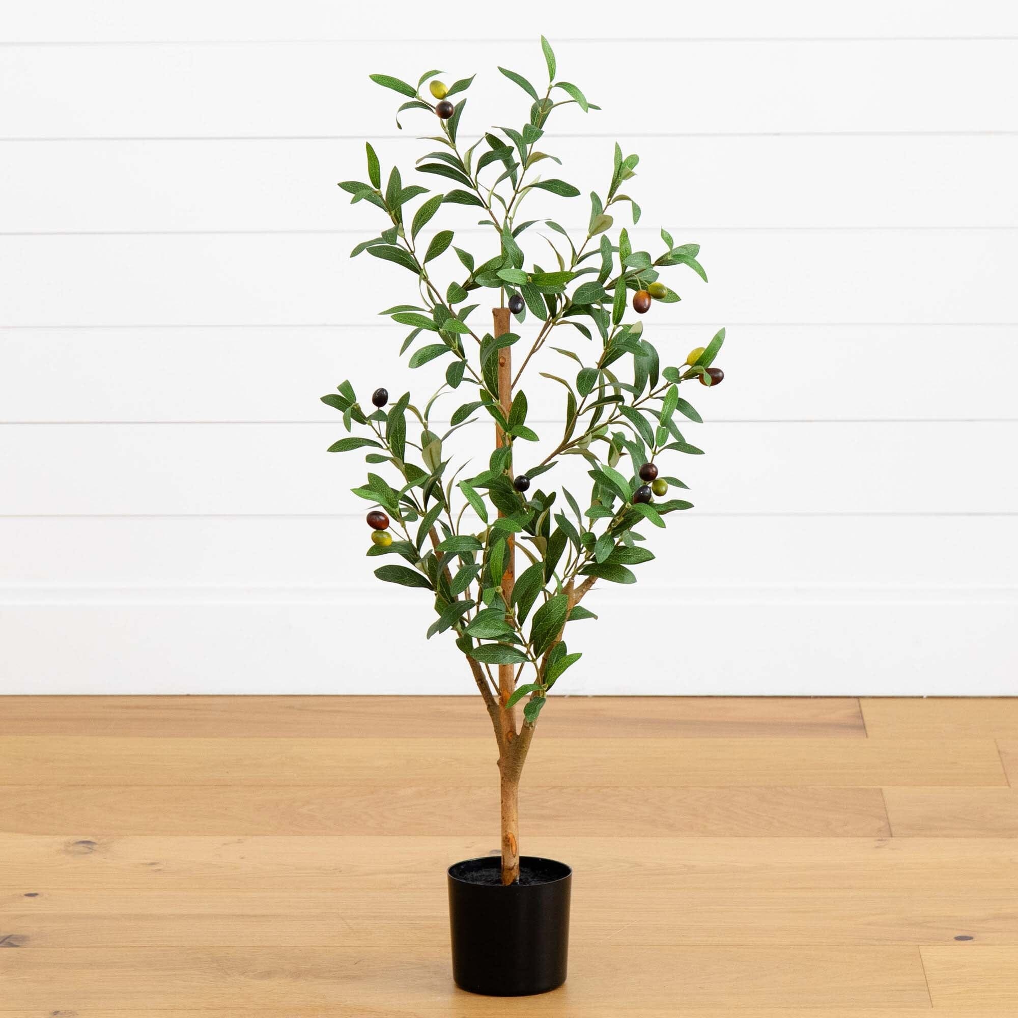 3’ Artificial Olive Tree with Natural Trunk