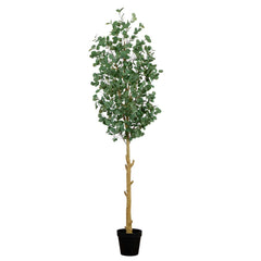 9’ Artificial Eucalyptus Tree