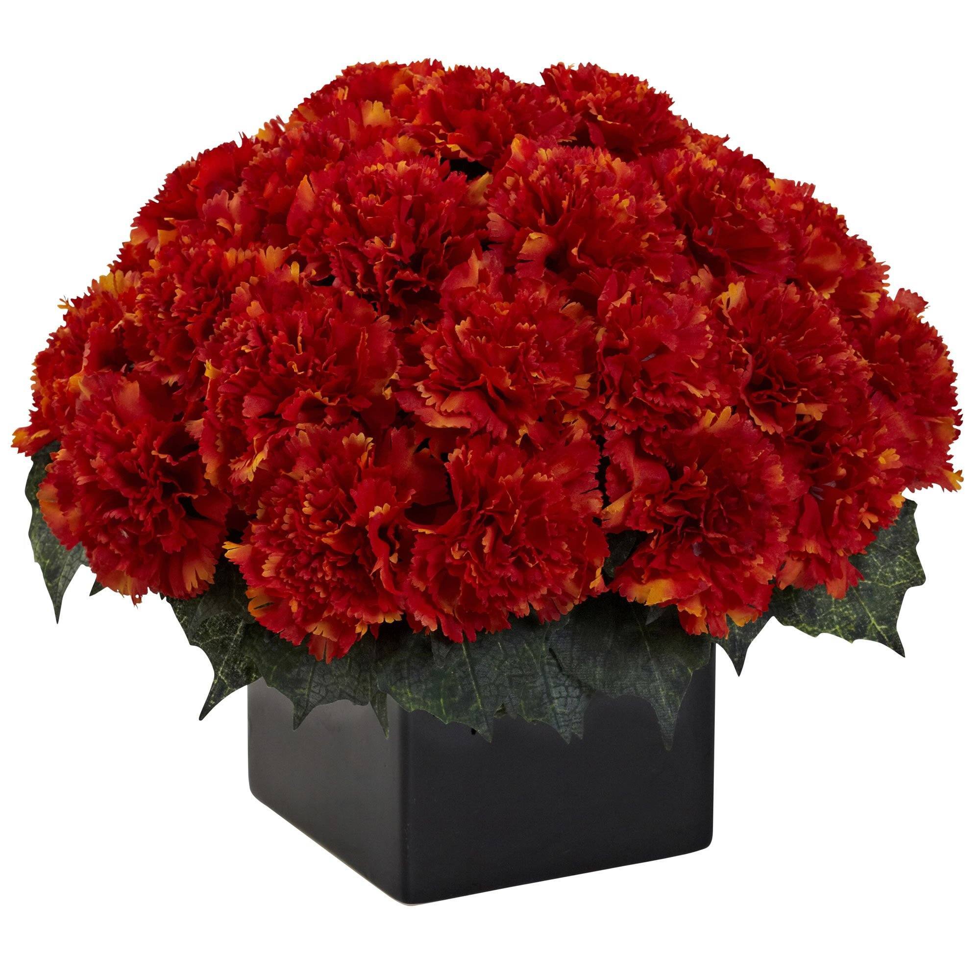 Carnation Arrangement w/Vase