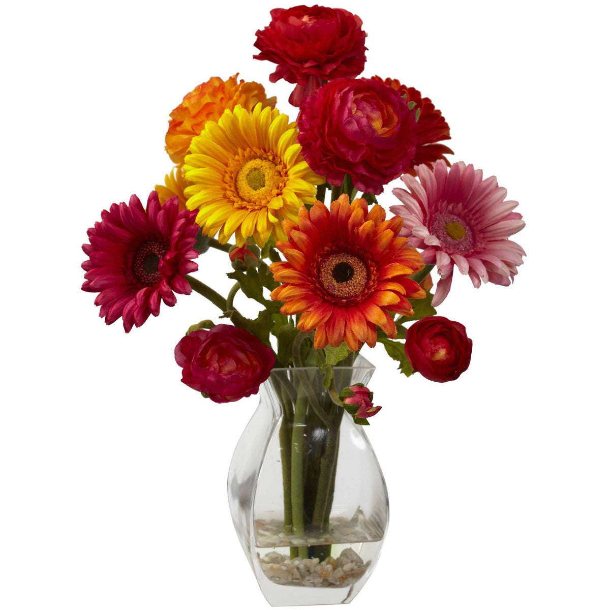 Gerber Daisy & Ranunculus Delight Arrangement